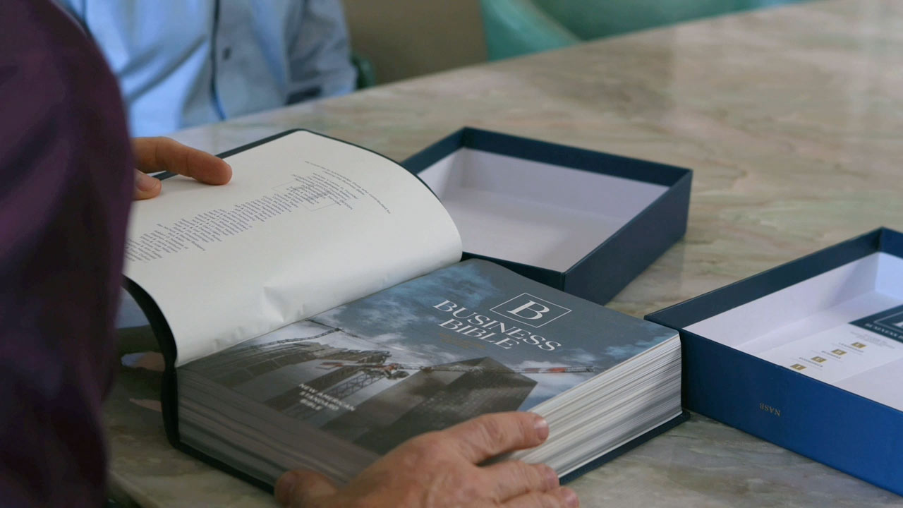 opening the Business Bible
